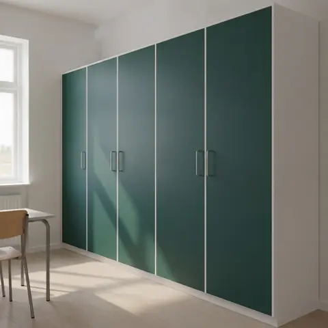 Højskab i laminat i verde pino